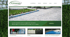Desktop Screenshot of klentreprenad.se